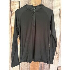 Storm Creek Pacesetter 1/4 Zip Sueded Jersey UPF‎ 30+ Black Size Medium NWT